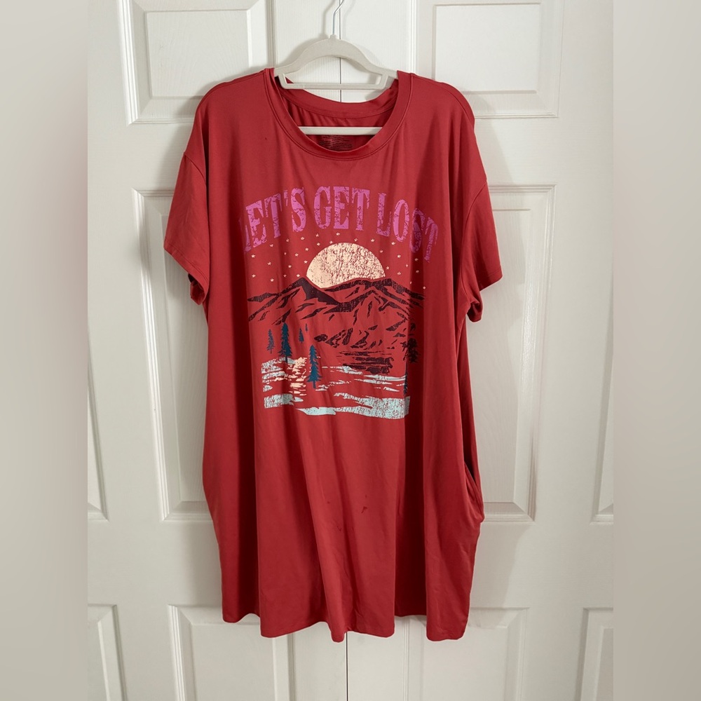 Oversized nightgown